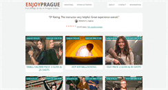 Desktop Screenshot of enjoyprague.net